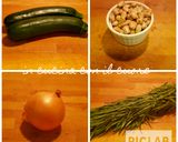 Foto del passaggio 1 della ricetta Zuppa zucchine borlotti e guanciale