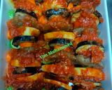 صورة لخطوة 2 من وصفة خلطبيطة بالصلصة 🍅🍆🥕🥔🧅🧄👌