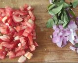 A picture of step 2 of Tri colour chutney (Carrot,Coconut,Green leaves).
