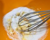 Foto del paso 1 de la receta: Budín de chocolate blanco y arándanos 🫐