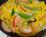 Foto del paso 1 de la receta: Ensalada de pimiento morrón con nopales