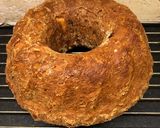 Kakaós kuglóf fügelekvárral recept fázis 3 fotója