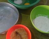 A picture of step 1 of Banana Cake.