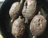 A picture of step 7 of Early man meat!!.