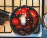 A picture of step 3 of Michoacan-Style Enchiladas / Red Potato Enchiladas.