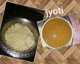 A picture of step 7 of Rajma Rice.
