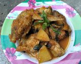 Foto langkah ke 6 dari resep Ayam rica-rica pedas kemangi.