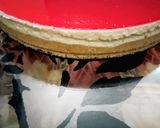 صورة لخطوة 6 من وصفة تشيز كيك الفراوله 🥧🥧