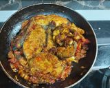 A picture of step 3 of Lahori Fish masala.