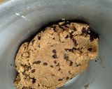 Une image de l'étape 2 de Biscuit noisette cacao.