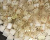 Kapros karalábé főzelék húsgombóccal recept fázis 1 fotója