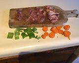 A picture of step 1 of California Farm Quick or Traditional Capon Consommé.