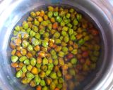 A picture of step 1 of ग्रीन -चना भाजी.