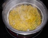 A picture of step 1 of Almond Milk with Carob Flour and Fenugreek.