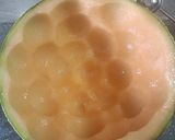 Une image de l'étape 3 de 🍈Salade de melon pastèque quinoa pêche tomate.