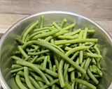 Foto del passaggio 1 della ricetta Spaghetti con Fagiolini e Cacioricotta