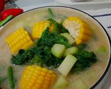 Foto langkah ke 5 dari resep Sayur Bobor Pucuk Labu.