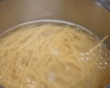 Foto del paso 1 de la receta Tallarines con espinacas y anchoas