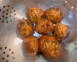 A picture of step 6 of Lauki kofta.