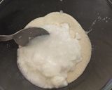 A picture of step 1 of Rava sandwich.