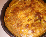Foto del paso 5 de la receta: Quiche de pollo y jamón