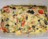 Foto del paso 8 de la receta: 🥧🍅🍆🧅Tarta de verduras de estación con masa integral con mix de semillas y levadura 🧅🍆🍅🥧