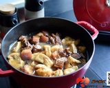 影音食譜【酸菜五花燉豆腐 】ღ開心料理的食譜步驟6照片