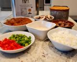 Foto del paso 1 de la receta: Arroz con champiñones y sobras de carrilleras