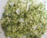 Foto del paso 8 de la receta: Cena saludable: lasaña de Avena, queso, brócoli, SIN HORNO