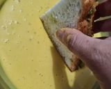 A picture of step 7 of Bread Pakoda.