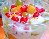 A picture of step 4 of Creamy fruits and nuts delight.