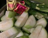 Hình bước làm 1 của món Nước bí đao