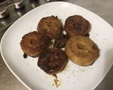 Une image de l'étape 10 de Navets raves primeurs « donuts » au bouillon de crevettes et oignon de roscoff.