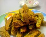 A picture of step 9 of Rajasthani Kalmi Vada.