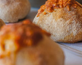 Foto del paso 5 de la receta: Bombas de pollo, cebolla y mozzarella