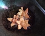 A picture of step 2 of Lotus namkeen (Shingada flour).