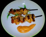 A picture of step 8 of Mike's Chicken Yakatori & Chilled Asian Ginger Slaw.