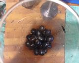 Foto del paso 1 de la receta: Tapenade vegano (de aceitunas negras)