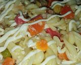 صورة لخطوة 1 من وصفة سلطة معكرونة 😋😋👌