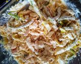 A picture of step 1 of Mixed Vegetables Fritters.