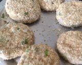 A picture of step 5 of Dahi kabab.