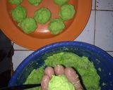 Foto langkah ke 3 dari resep Lemet Singkong Ijo Milenial.