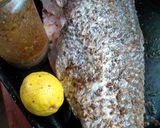 Foto del paso 3 de la receta: Corvina negrita con chimichurri y limón al horno