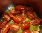 Foto del passaggio 2 della ricetta Sedanini di farina di lenticchie e code di finocchietto
