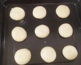 A picture of step 2 of Nankhatai.