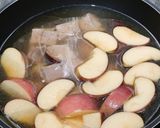 A picture of step 9 of Apple pork ribs soup.
