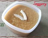 A picture of step 7 of Jaggery Daliya.
