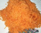 गाजर हलवा (gajar halwa recipe in marathi) रेसिपी स्टेप 1 फोटो 