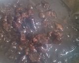 Gambar langkah 5 resipi Daging Masak kicap Kerisik.