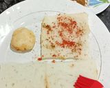 A picture of step 1 of No Cooking Bread Dahi Vada.